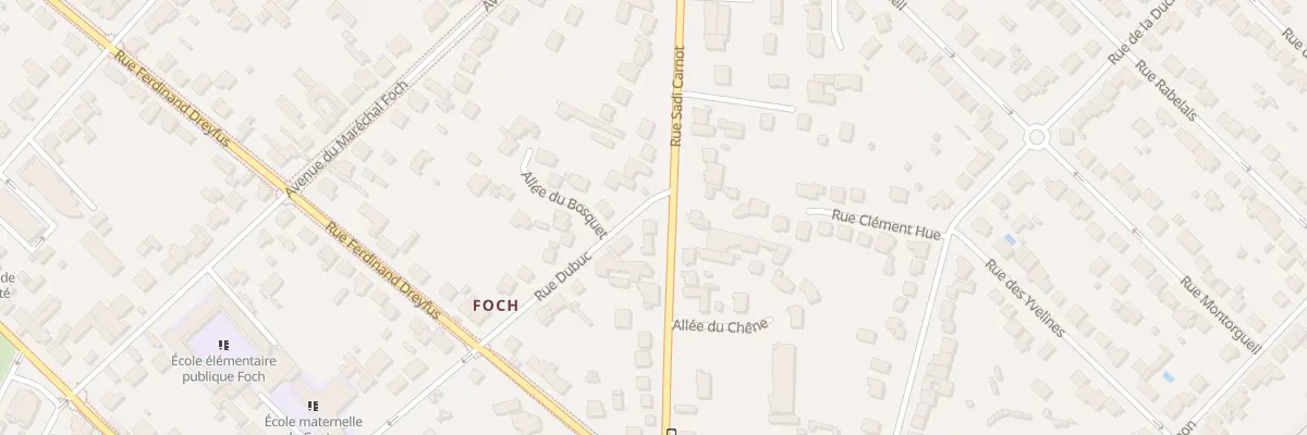 Plan du 22 Rue Dubuc à Rambouillet