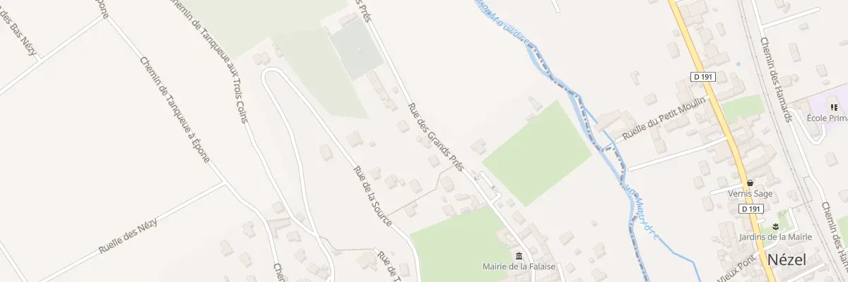 Plan du 14 Rue des Grands Prés à La Falaise