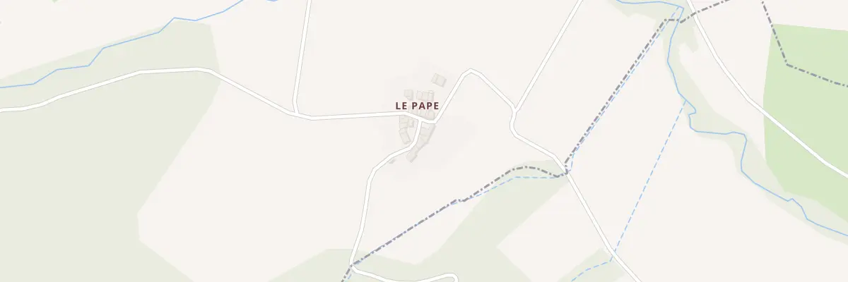 Plan du 122 Le Pape à Dun