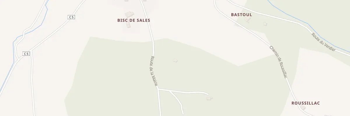 Plan du 555 Rte de la Mairie à Saint-Beauzile