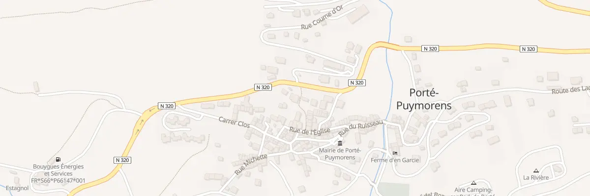 Plan du 48A Av du Puymorens à Porté-Puymorens