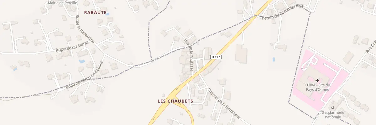 Plan du 1 Rue de la Fountasse à Villeneuve-d’Olmes