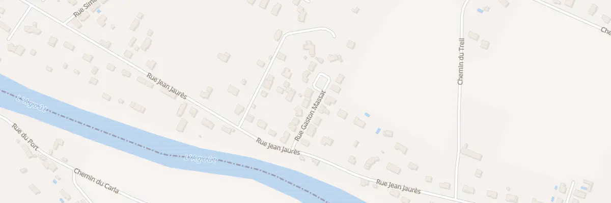Plan du 13 Rue Gaston Massat à Labastide-Saint-Georges