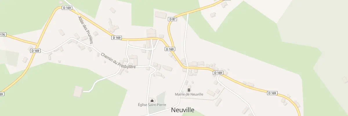 Plan du 5055 Auriat à Neuville