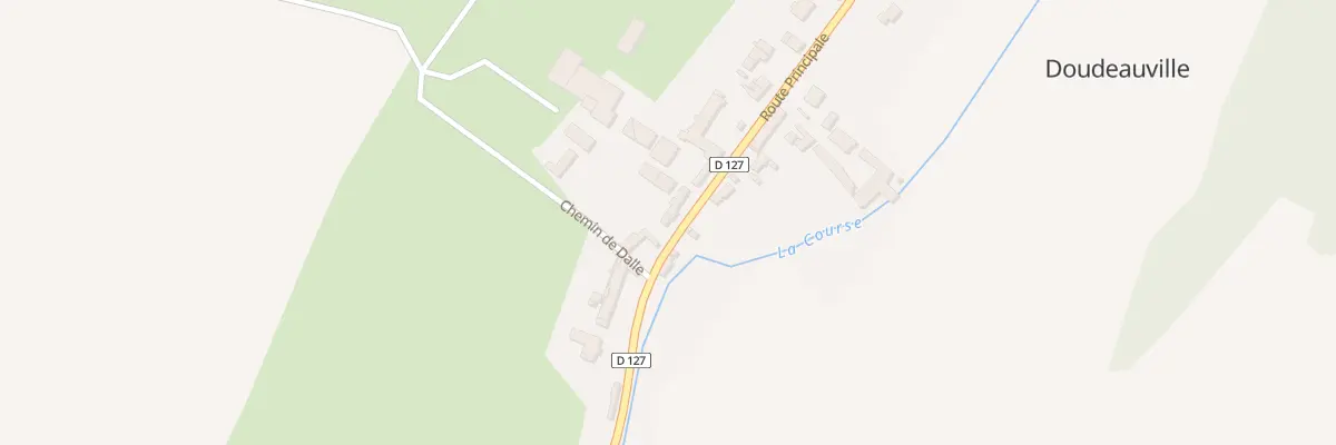 Plan du 58 Rte Principale à Doudeauville