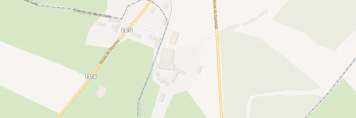 Plan du 30 Rte du Guindat à Doudeauville