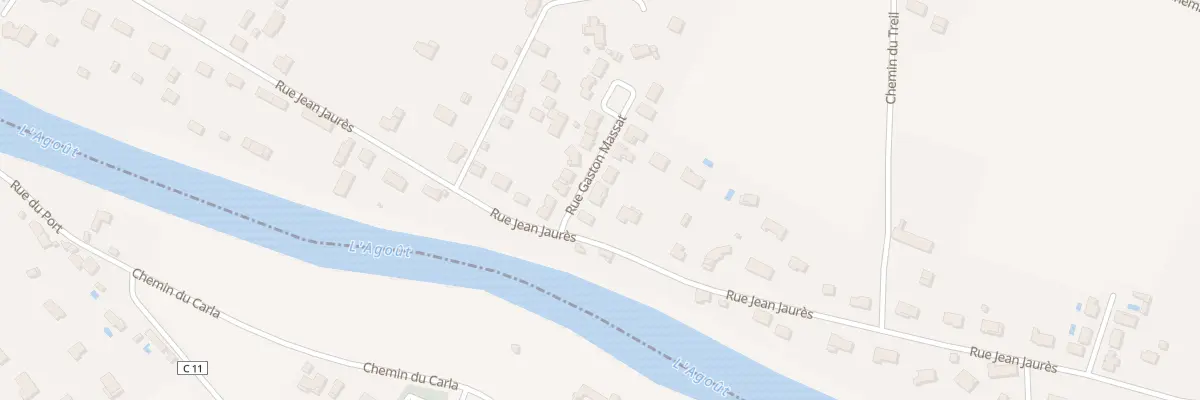 Plan du 4 Rue Gaston Massat à Labastide-Saint-Georges
