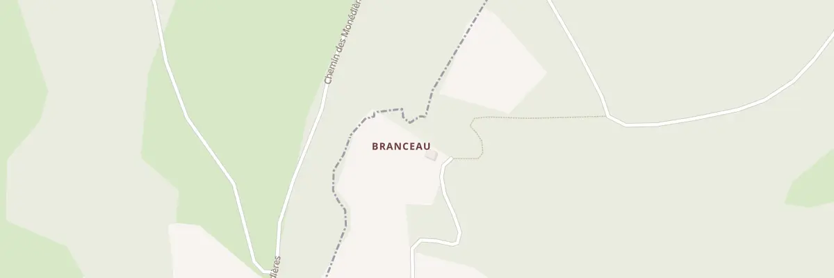 Plan du 5034 Branceau à Chaumeil