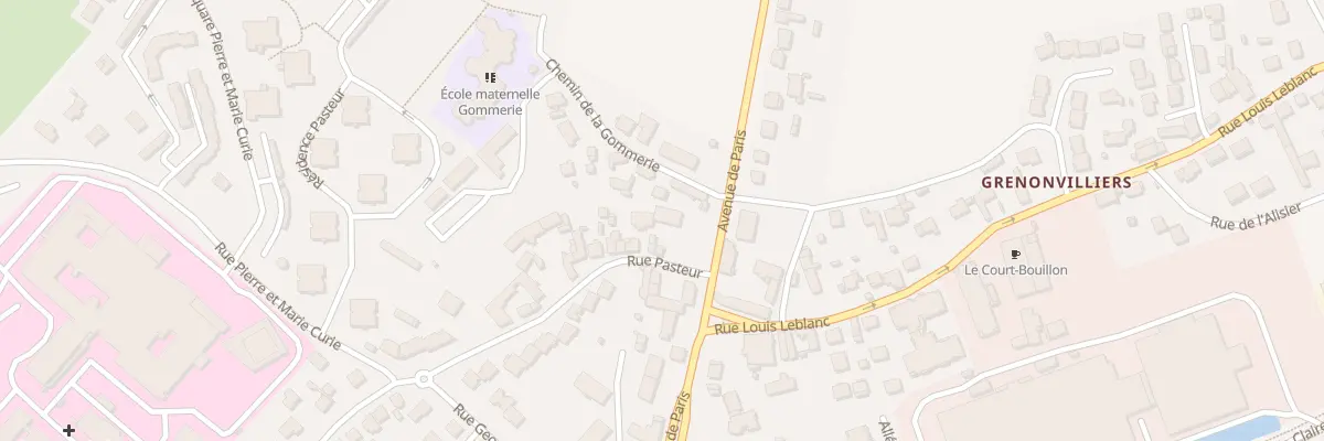 Plan du 53 Rue Pasteur à Rambouillet