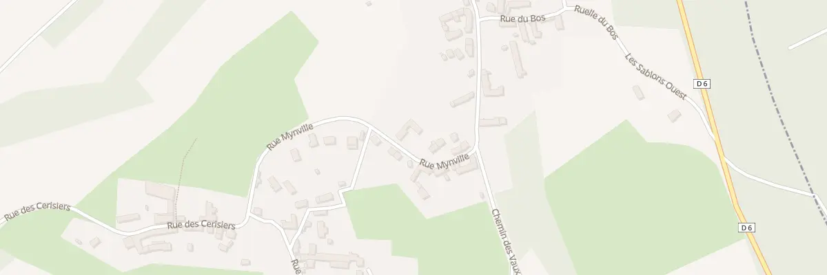 Plan du 240 Rue Mynville à Delincourt