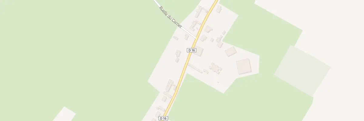 Plan du 405 Rue de Mezoutre à Vironchaux