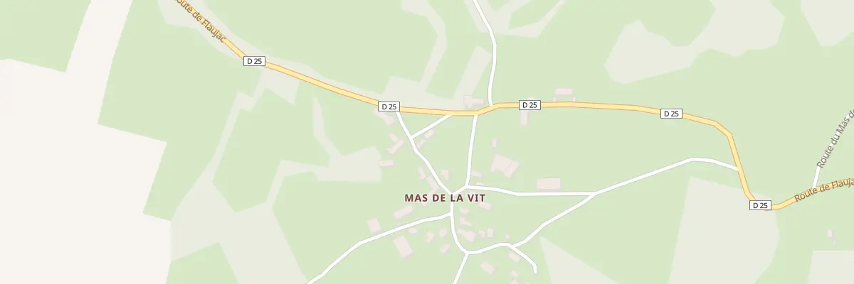 Plan du 5080 Mas de la Vit à Saint-Simon