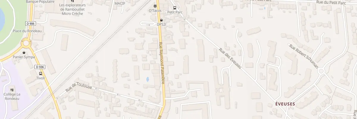 Plan du 27 Rue Raymond Patenôtre à Rambouillet