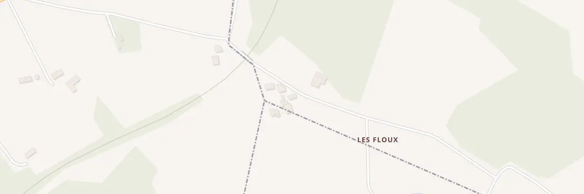 Plan du 4 Les Floux à Crozon-sur-Vauvre