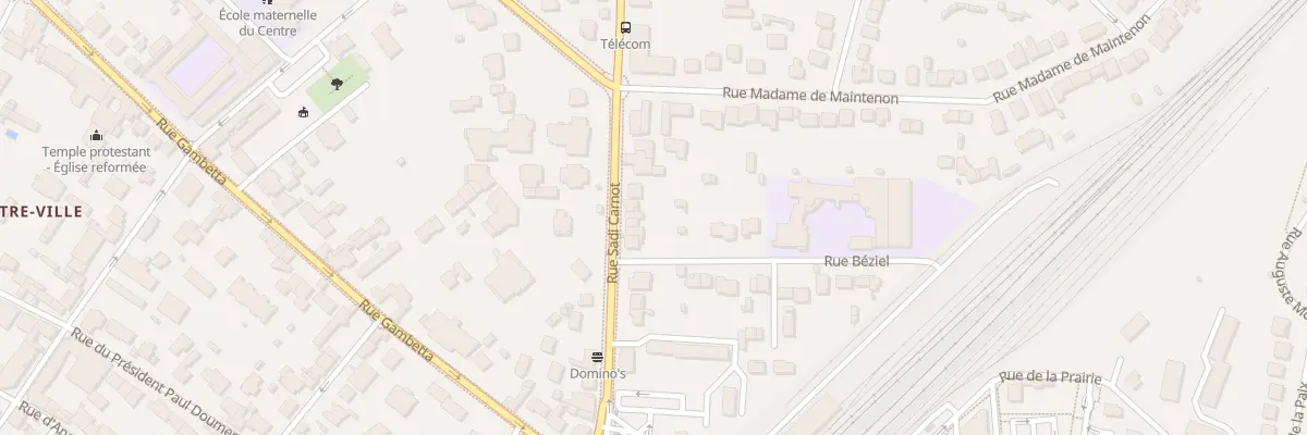 Plan du 20 Rue Sadi Carnot à Rambouillet