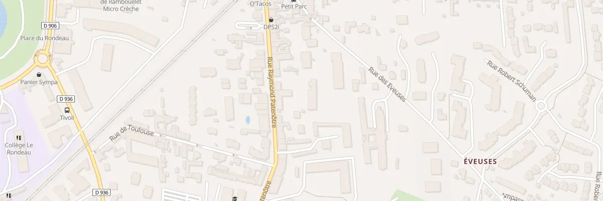 Plan du 29B Rue Raymond Patenôtre à Rambouillet