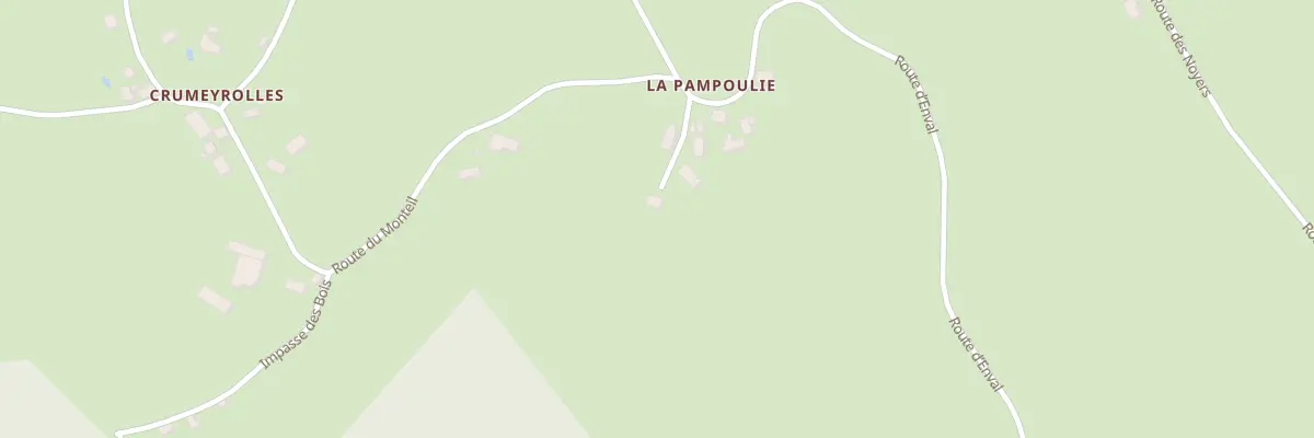 Plan du 3 Che de la Pampoulie à Lagarde-Marc-la-Tour