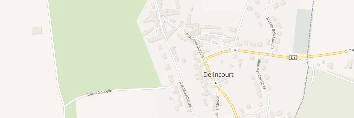 Plan du 87 Rue Moucheuse à Delincourt