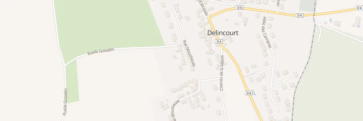 Plan du 206 Rue Moucheuse à Delincourt