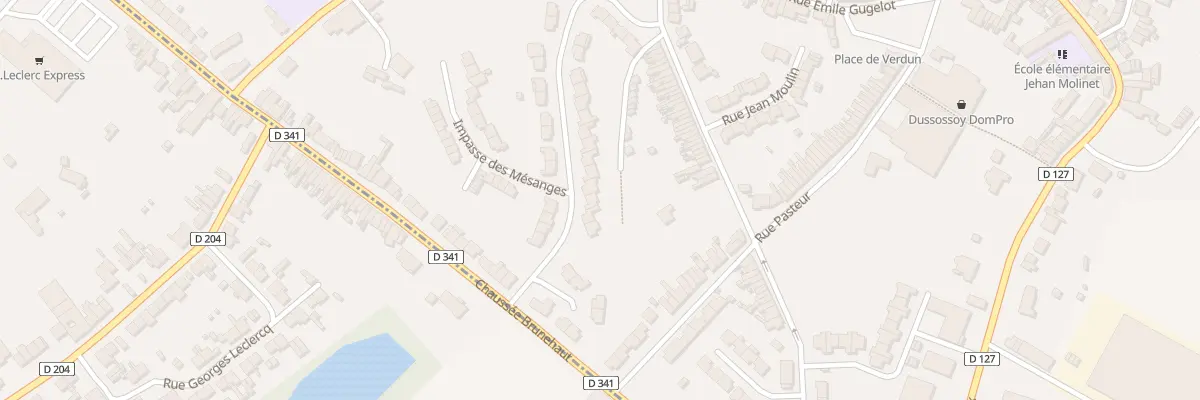 Plan du 61 Rue des Chardonnerets à Desvres