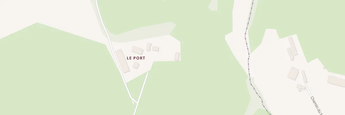 Plan du 5130A Le Port à Thémines