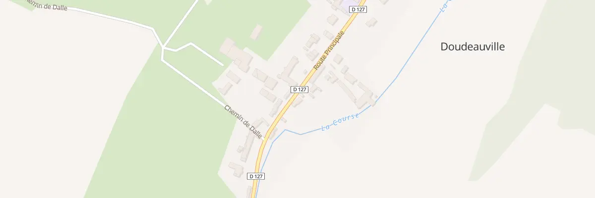 Plan du 55 Rte Principale à Doudeauville