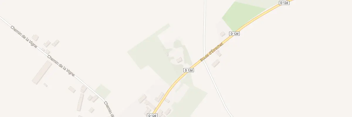 Plan du 8 Rte d’Etrechet à Mâron