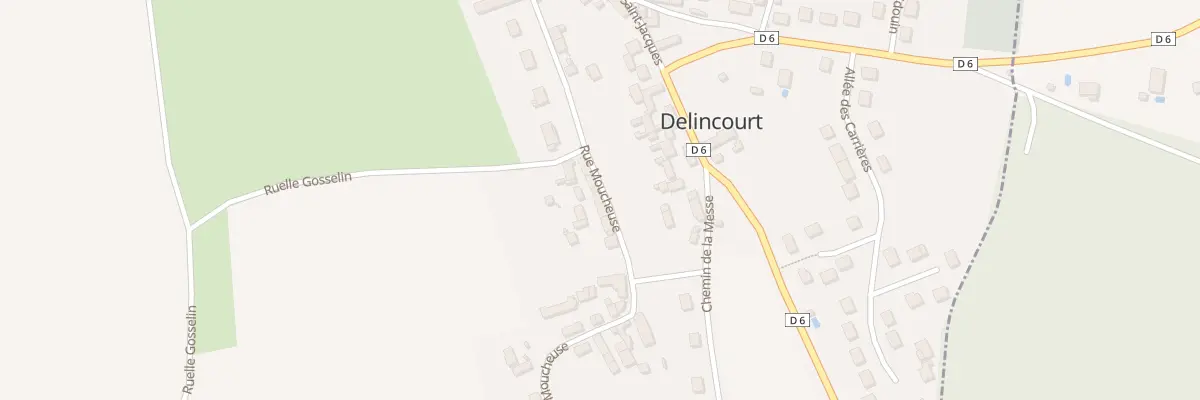 Plan du 200 Rue Moucheuse à Delincourt