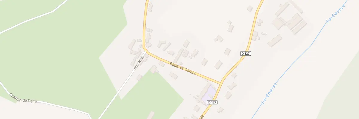 Plan du 12 Rte de Samer à Doudeauville