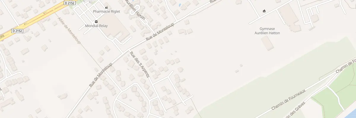 Plan du 13 Rue Pierre Bergerard à La Chapelle-Saint-Mesmin