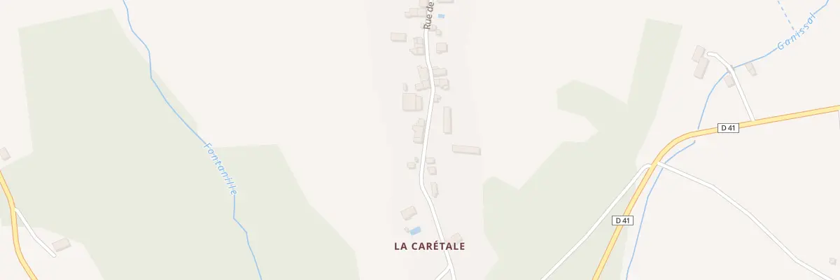 Plan du 24B Rue de l’Église à Astaillac