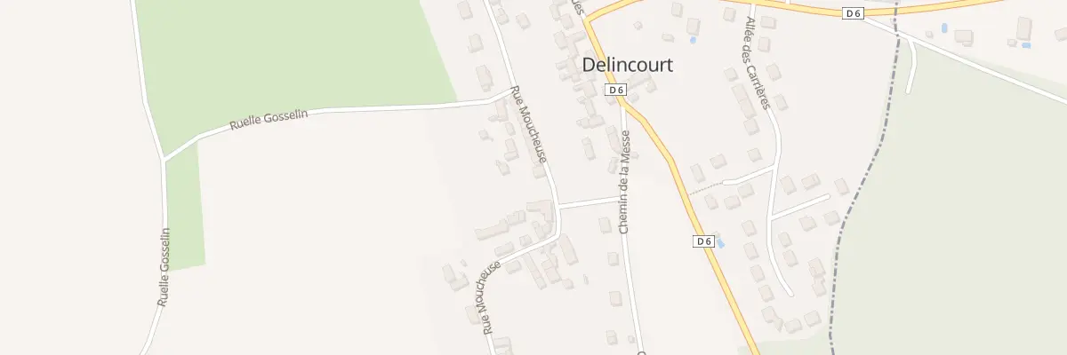 Plan du 242 Rue Moucheuse à Delincourt