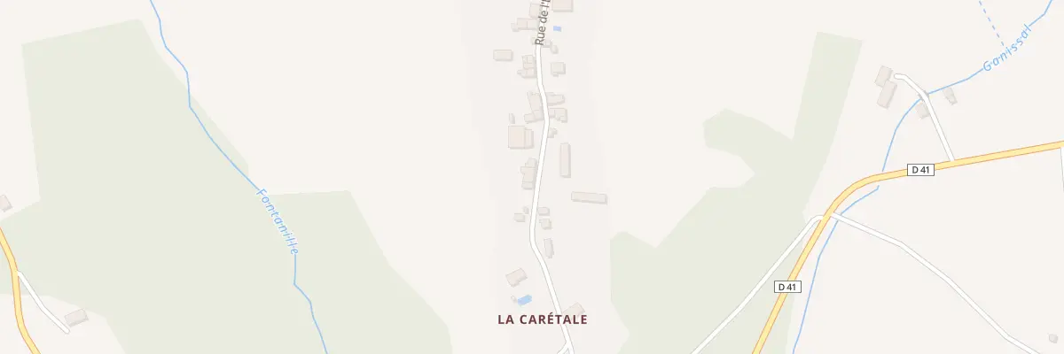 Plan du 24 Rue de l’Église à Astaillac