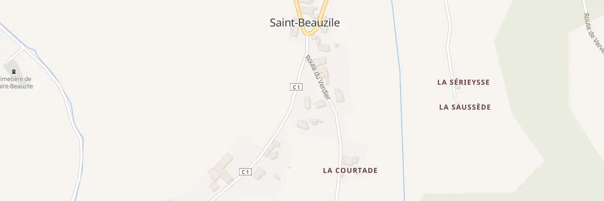 Plan du 5122 Sol de Cantalauze à Saint-Beauzile