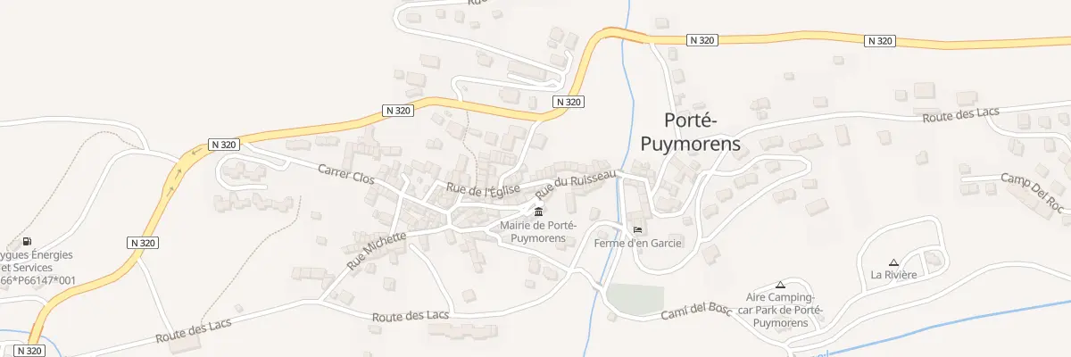 Plan du 35 Le Village à Porté-Puymorens