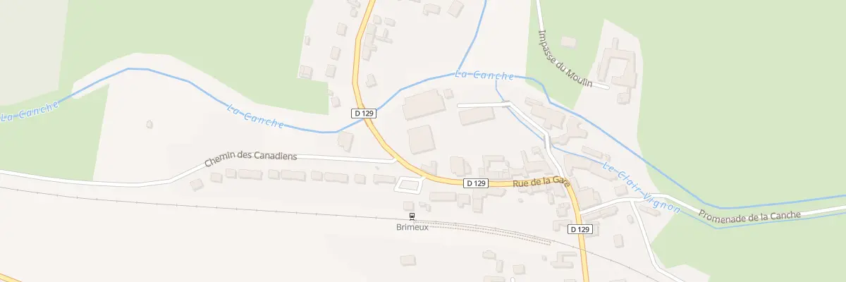 Plan du 20B Rue de la Gare à Brimeux