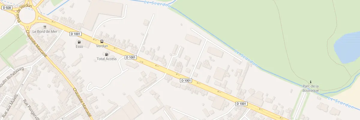 Plan du 144 Bd de la République à Abbeville