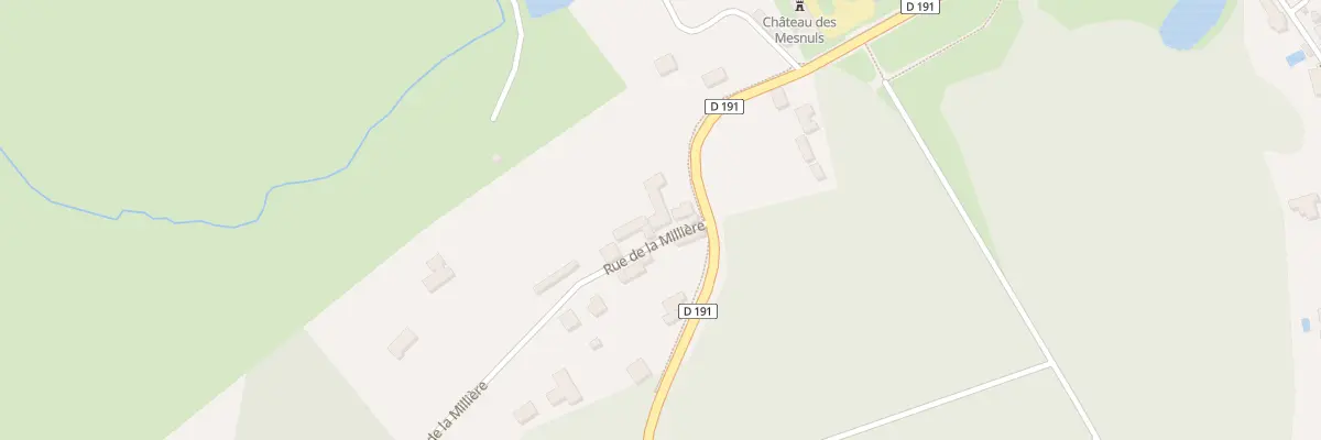 Plan du 6 Rue de la Millière aux Mesnuls