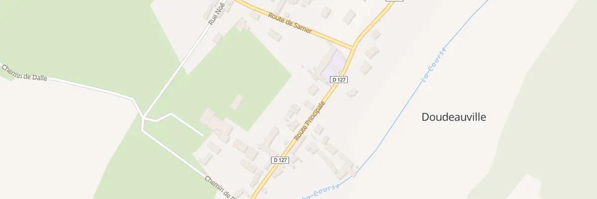 Plan du 44 Rte Principale à Doudeauville