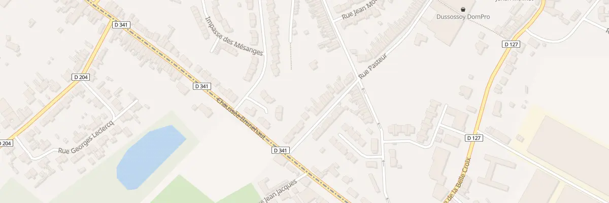 Plan du 94 Rue Pasteur à Desvres