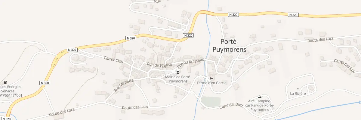Plan du 37 Le Village à Porté-Puymorens