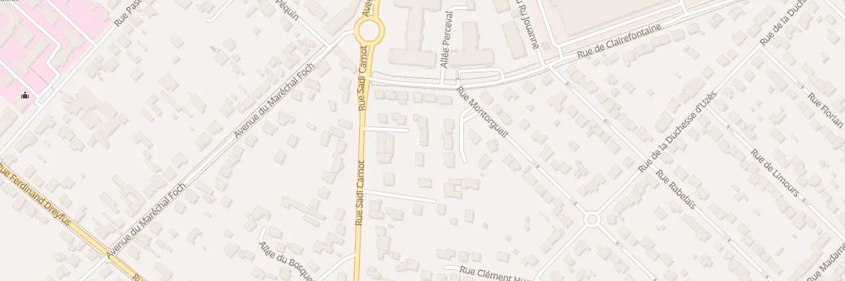 Plan du 62 Rue Sadi Carnot à Rambouillet