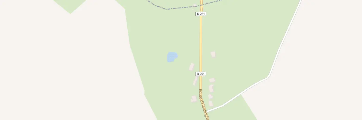 Plan du 557 Rte d’Hardinghen Cd 251 à Boursin
