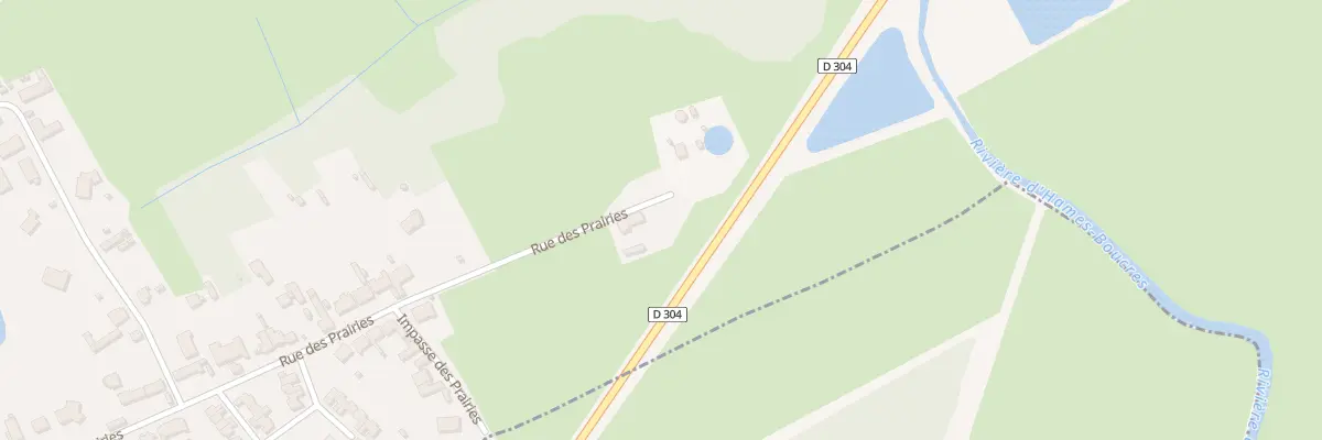 Plan du 1200 Rue des Prairies à Fréthun
