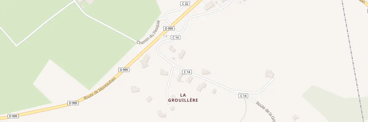 Plan du 1680 Rte de la Grouillère à Lisle-sur-Tarn