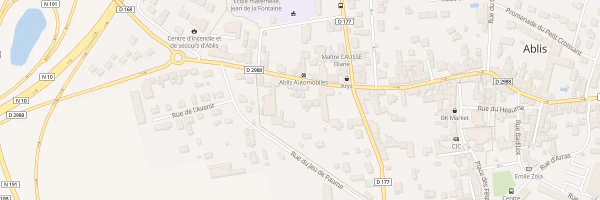 Plan du 32 Rue Pierre Trouvé à Ablis