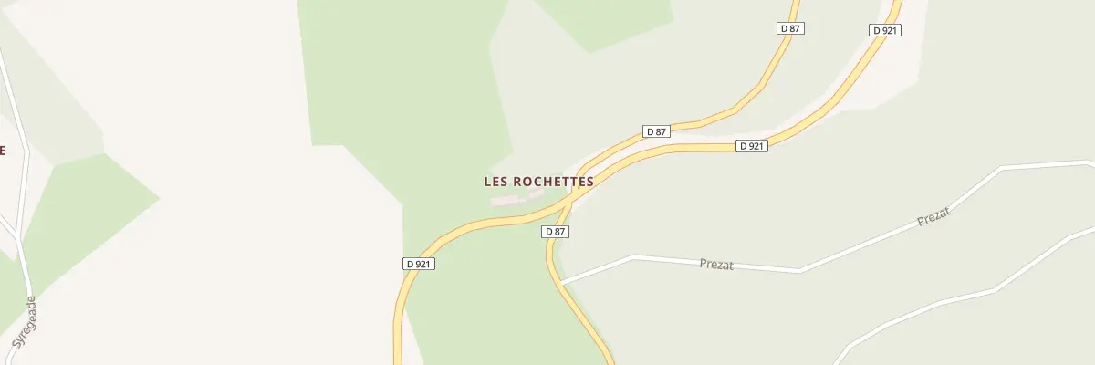 Plan du 5397 Les Rochettes à Albussac