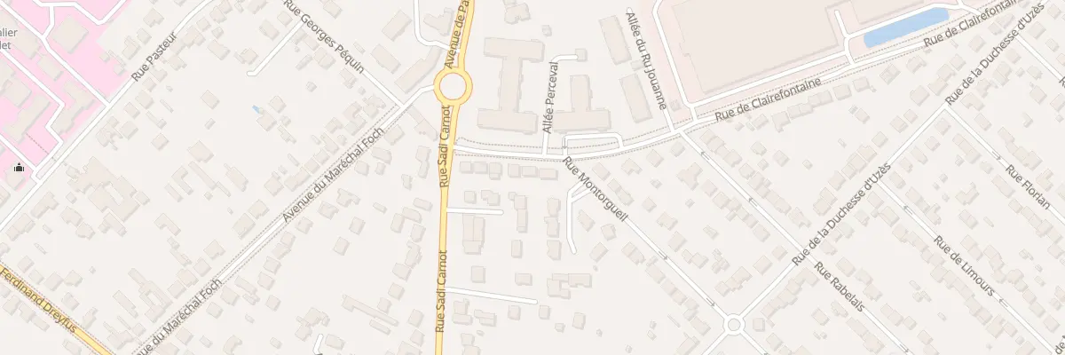 Plan du 10 Rue de Clairefontaine à Rambouillet