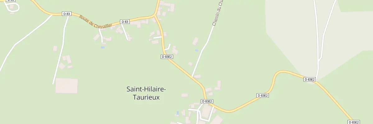 Plan du 5001A Chassat à Saint-Hilaire-Taurieux