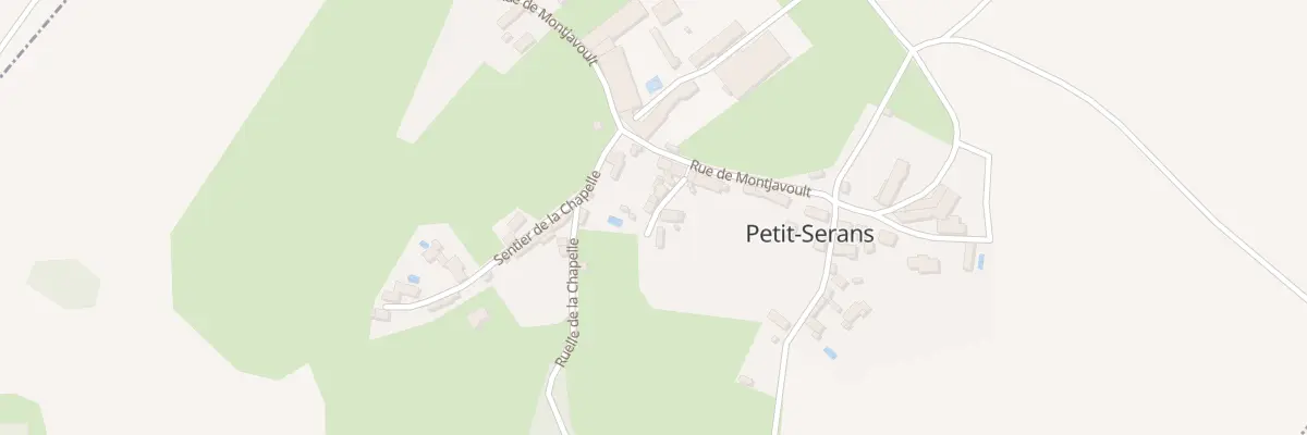 Plan du 15 Rue de Montjavoult à Serans